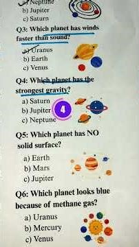 Astronomy Quiz
