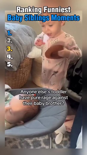 Sibling Love in 5 Acts: Snuggles, Water Attack, Rage Mode Activated, and back to Snuggles 30 minutes later! ❤️➡️ chaotic! 🤣 #SiblingGoals #BabySiblings #ToddlerLife #ParentingHumor #MomLife #instgramreels #reels #viralreels | Epioments19