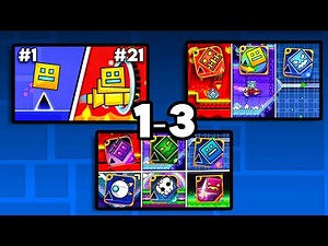 Beating All GD Games: ALL GAMEPLAYS