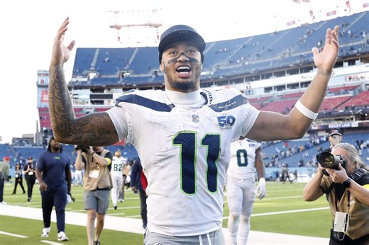 Jaxon Smith-Njigba steals the show (again) in Seahawks’ win, maintaining historic pace