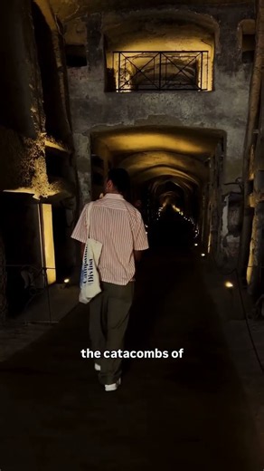 Beneath the streets of Naples lies a 2,000-year-old secret 👇