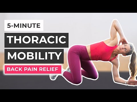 5-Minute Thoracic Mobility Flow (Upper Back Mobility)