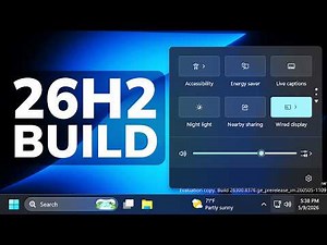New Windows 11 26H2 Build 26300.8376 – New Performance Boost Feature, File Explorer (Experimental)