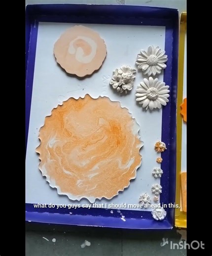 concrete powder craft 🌼😊🍎