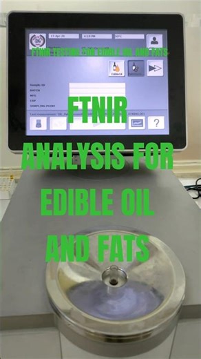 FTNIR Testing for Edible Oils: Fast & Accurate Quality Analysis #machine #FTNIR #EdibleOilTesting