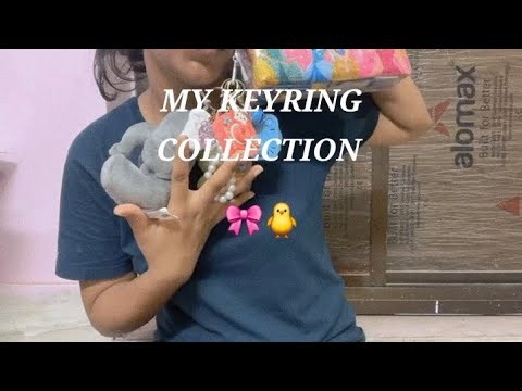 My key ring collection 🎀🐥