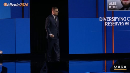 A central bank. And Bitcoin.My speech at The Bitcoin Conference 2026 in Las Vegas on 28 April 2026. Video and text; the slide link is below:Today, I want to talk about a strange combination: A central bank. And Bitcoin.Most people do not put these two things together. I do.In monetary policy, a central bank must be conservative. But it must think ahead.When I became Governor of the Czech National Bank in mid-2022, inflation in my country was close to 20 percent. Twenty percent. It was a serious 