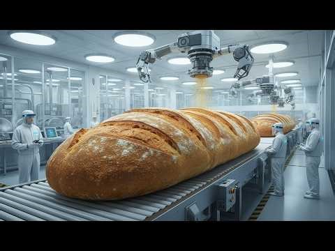 Bread Production Line | From Wheat Grain to Fresh Loaf
