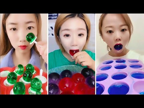 Satisfying Ice Eating ASMR #6 | Relaxing Mukbang Frozen Milk (EXTREME)