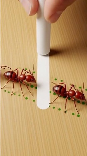 Ants Blind? Chalk Line Wipes Out Pheromone Trail—Lost Forever! 😱