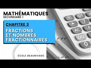 Fractions et nombres fractionnaires