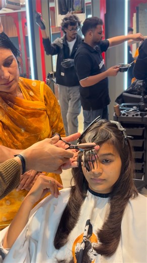 DEEPAK SEN on Instagram: "✂️ Ready to rock those textured bangs? 😍 Follow this super easy step-by-step tutorial and transform your look in minutes! Perfect for beginners – no salon needed! 💇‍♀️ Tag a friend who needs this glow-up! 👯‍♀️ What’s your fave bang style? Drop it in the comments! 🔥 Like ❤️ if you’re trying this, Share 🔄 with your squad, and Save 💾 for later! Let’s make this go viral! #BangsTutorial #TexturedBangs #HairHacks #DIYHairdresser #ReelTutorial"