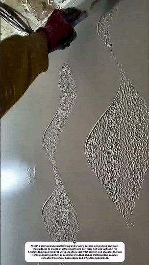 Perfect Wall Skimming & Leveling Process | Satisfying Smooth Plaster Finish
