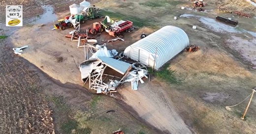 Twisters strike the Oklahoma town made famous by 'Twister'