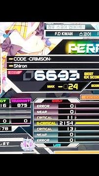 [SDVX] CODE -CRiMSON- GRV PUC (MAX-24)