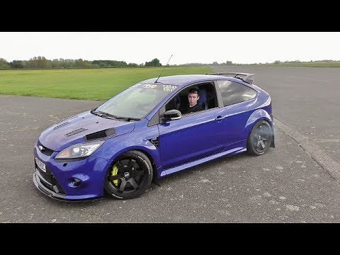 FORD FOCUS RS MK2 - 2.5ltr TURBO - 500 BHP - RAF TIBENHAM AIRFIELD - 2018