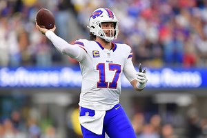'He Is Pathetic' -- NFL Fans Outraged as Josh Allen Gets Away With Flopping vs. Rams