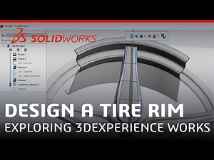 Design a Tire Rim | Exploring 3DEXPERIENCE WORKS Live