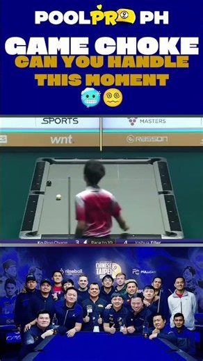 Even the pros miss the easiest shots… 😳🎱Pressure hits different when it matters most. 👀🔥