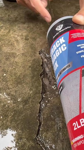 Say goodbye to garage & driveway cracks with Archi Republic’s CRACKMAGICFIX – tools included & free shipping!#CRACKMAGICFIX#GarageRepair#DrivewayFix#CementCracks#DIYRepair | archi.vibe5