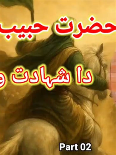 دا حضرت حبیب رضی اللّٰہ تعالیٰ عنہ شہادت واقعہ مولانا حلیم سید ہاشمی صاحب بیان Part 02 maulana haleem sayed hashmi sahib bayan #unfreezemyaccount #fyp #viral #islamic_video