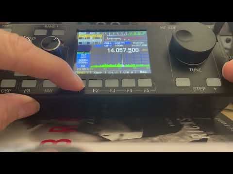 mCHF Transceiver Front Panel Controls and Features