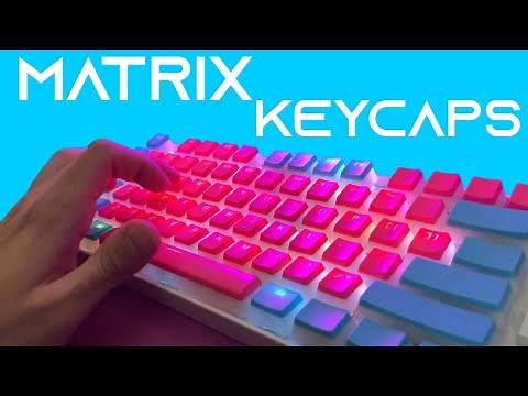 NEW MATRIX PUDDING KEYCAPS REVIEW: BRIGHT AND CLEAN!