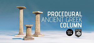 Creating Procedural Greek Columns with Geometry Nodes