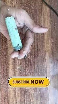 How to Make Powerful Torch Light with Lithium Battery 🔦 | Super Bright DIY #diy#experiment.