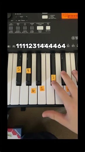 How to play Notion on piano step by step #piano #notion