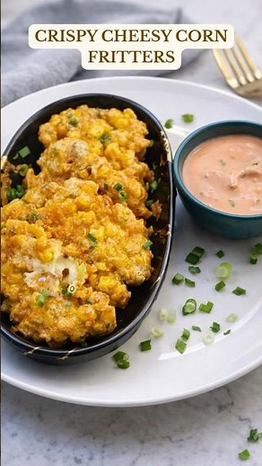 These Cheesy Corn Fritters Are Crazy Delicious! 🌽🧀