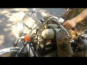 Pneubike first test of the air powered motorcycle- pneumatic vehicle by Cory Little