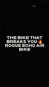The Bike That Breaks You 🔥 Rogue Echo Air Bike #rogueechobike #airbike#fitnessmotivation #homegym
