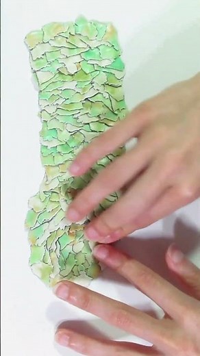 Torn Watercolor Polymer Clay Technique, but with Mica Powders - Polymer Clay Bangle Tutorial