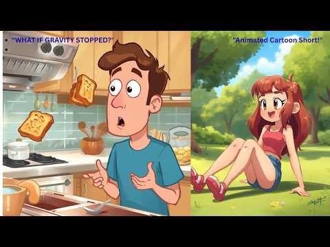 “The Day Gravity Took a Break! (Funny Cartoon)”