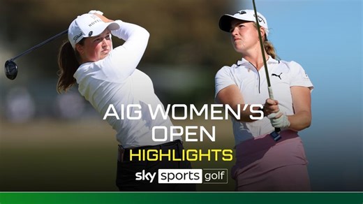 AIG Women's Open | Day one highlights