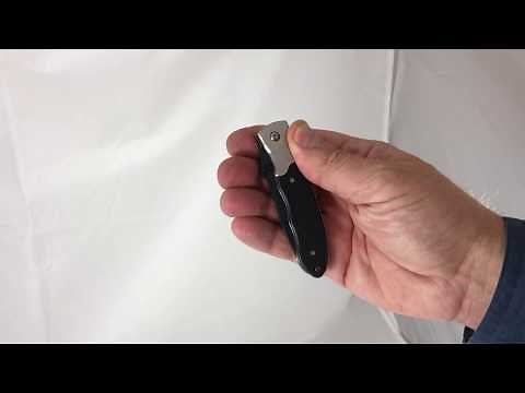 How to Close a Liner Lock Knife