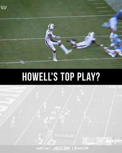 UNC QB Sam Howell | Top Regular Season Play of 2019