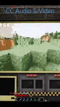 Minecraft - Showing CC Tweaked audio and video is possible.
