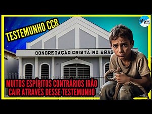Testemunho CCB- Testemunho tremendo e poderoso| MUITO FORTE | Prepare seu glória 🔥