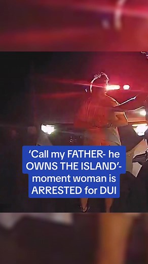 ‘Call my FATHER- HE OWNS THE ISLAND’ - Stephanie Bloodworth was CHARGED with fleeing and eluding, DUI, resisting arrest AND reckless driving in Feb. 2022 #fyp #arrest #bodycam #bodycamfootage #viral