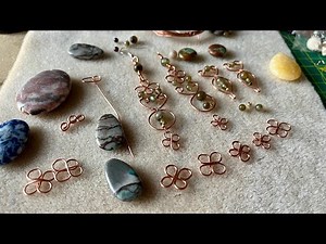 How to make 4 leaf clover shape from copper wire tutorial