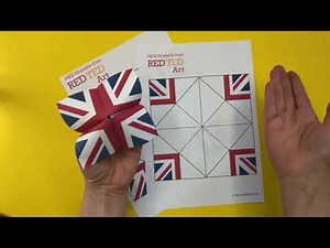 Platinum Jubilee Craft - Union Jack Fortune Teller - Create your own Quiz or Trivia!