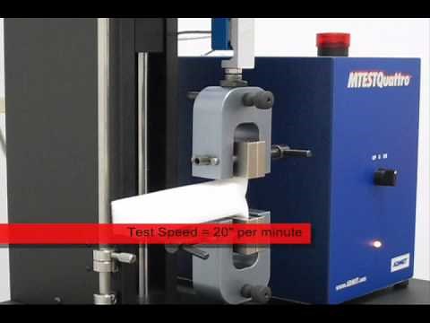 Polyurethane Foam Tear Strength Test - ASTM D3574 Test F
