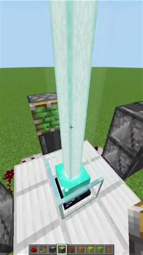 Minecraft Rainbow Beacon💀 #minecraft