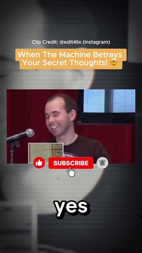 When The Machine Betrays Your Secret Thoughts! 🤯 #LieDetector #Funny