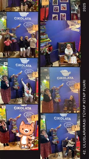 Çikolata Yayınevi Çocuk on Instagram: "#tüyapkitapfuarı2025 #çikolatayayınevi #instagood #çocukkitapları #instachildbook #çocukedebiyatı #kitapfuarı"