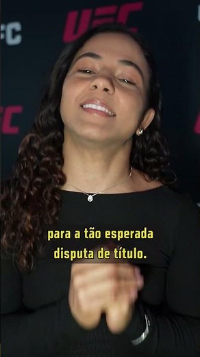 Natália Silva talks about her title shot and asks for fan support at #UFC332 🇧🇷