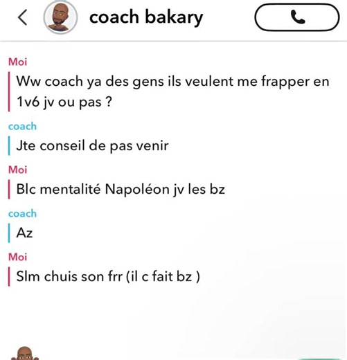 Le retour du coach Bakary - mentalité Napoléon (édit)