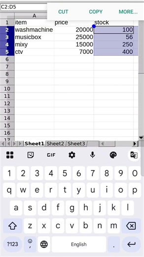how to use excel in phone 📱